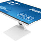 27" WHITE IPS Optical Bonded PCAP, 10P Touch with Anti-Finger print coating, 1920x1080, Flat Bezel F