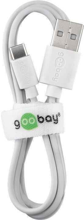 Goobay 59130 USB cable USB 2.0 2 m USB A USB C White