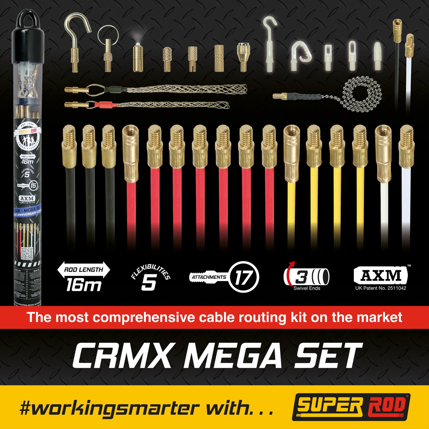Super Rod - Mega Set in SRCASE