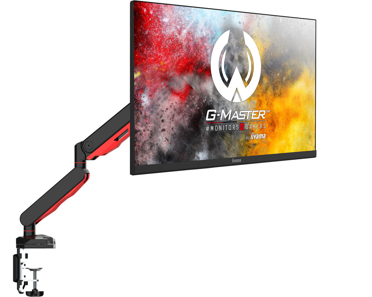 iiyama DSG3001C-R1 monitor mount / stand 76.2 cm (30") Desk Black, Red