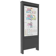 Chief ImpactTM 55 Inch Outdoor Portrait Kiosk, LG XE4F-M Series
