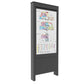 Chief ImpactTM 55 Inch Outdoor Portrait Kiosk, Samsung OHF/A Series