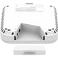 NETGEAR WBE718 9400 Mbit/s White Power over Ethernet (PoE)
