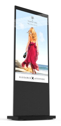 L50HD9B50" Android Freestanding Digital Poster, Black