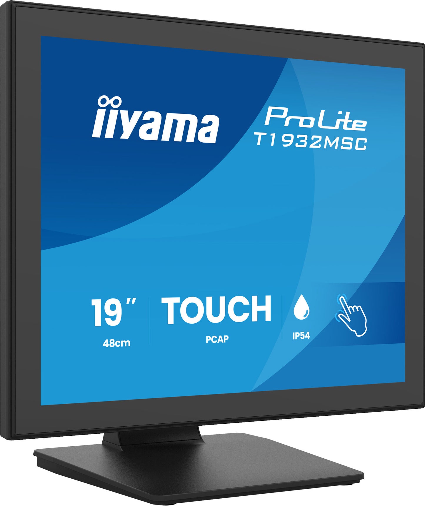 iiyama ProLite T1932MSC-B2S computer monitor 48.3 cm (19") 1280 x 1024 pixels SXGA LED Touchscreen Black