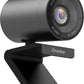 iiyama Stylish and discreet Professional 4K Webcam with Built in microphone, 5x Digital zoom, 120° field of view (FoV) and Auto Tracking