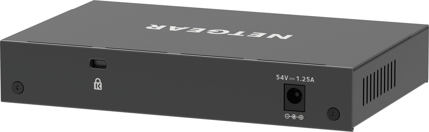 NETGEAR GS308EP Managed L2/L3 Gigabit Ethernet (10/100/1000) Power over Ethernet (PoE) Black