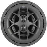 Director 6" Series - 2-Way In-Ceiling Loudspeaker with a 6.5" Poly-Rubber Woofer, Dual silk dome twe