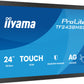 iiyama TF2438MSC-B2 touch control panel 60.5 cm (23.8") 1920 x 1080 pixels