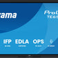 iiyama TE6515A-B2AG Signage Display Kiosk design 163.8 cm (64.5") Wi-Fi 550 cd/m² 4K Ultra HD Black Touchscreen Built-in processor Android 24/7