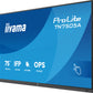 iiyama TN7505A-B1AG Signage Display Interactive flat panel 189.3 cm (74.5") 500 cd/m² 4K Ultra HD Black Touchscreen