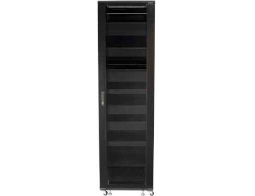SANUS 85" Tall AV Rack 44U Component rack for home theater equipment
