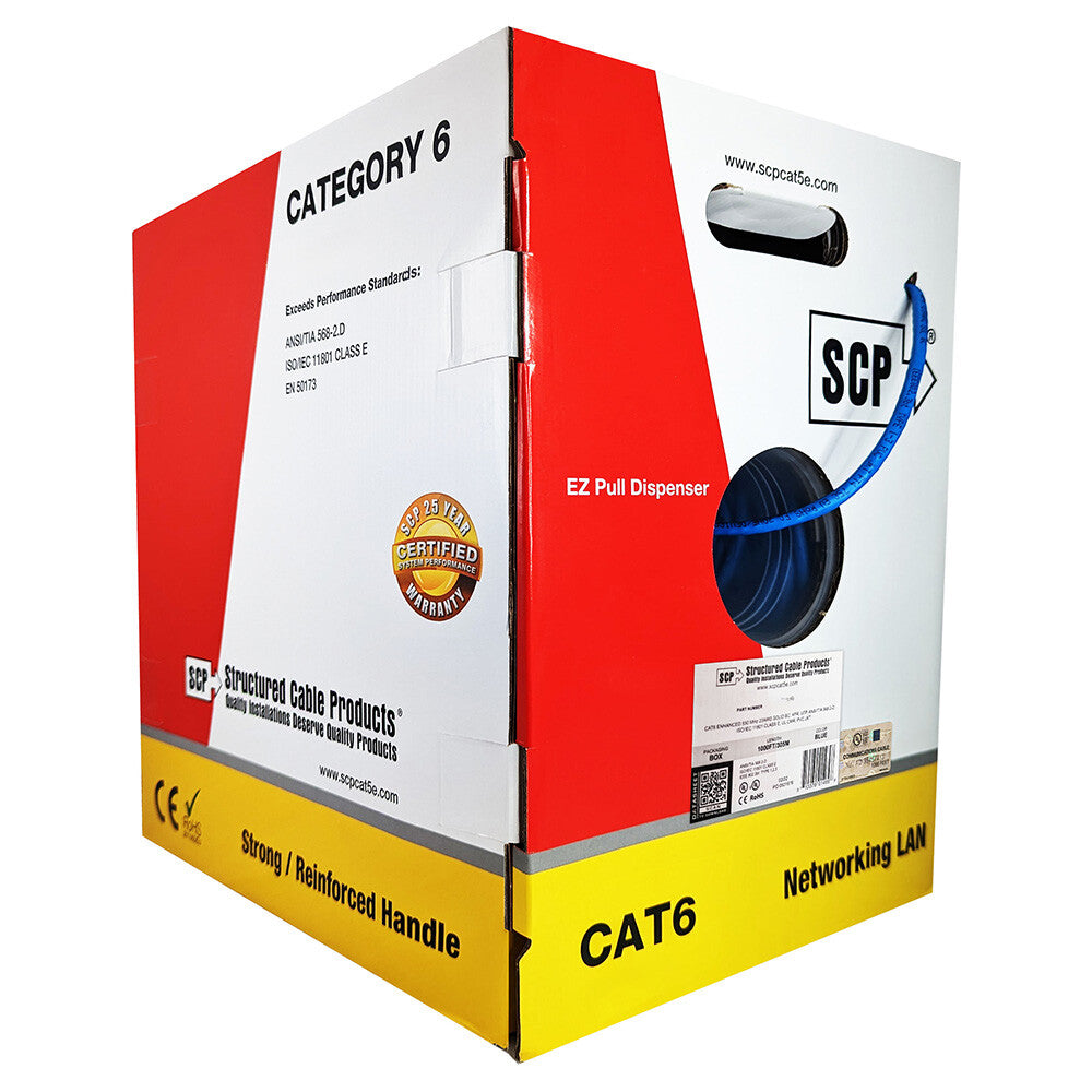 SCP CAT6-BK-ETL-D