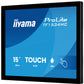 iiyama ProLite TF1534MC-B8X computer monitor 38.1 cm (15") 1024 x 768 pixels XGA LED Touchscreen Black