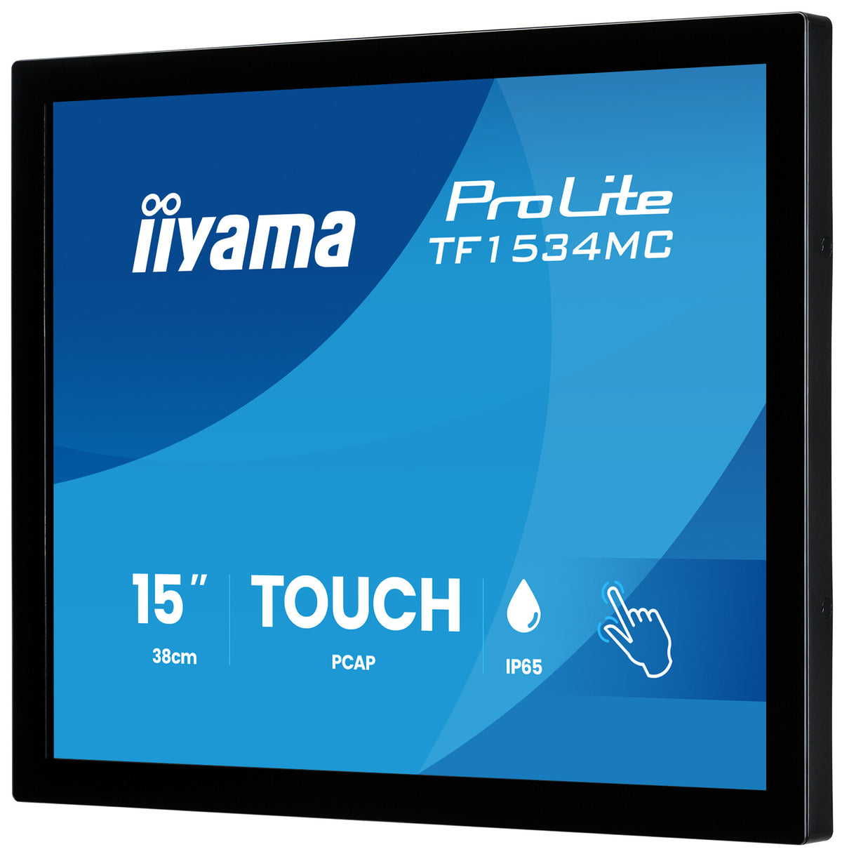 iiyama ProLite TF1534MC-B8X computer monitor 38.1 cm (15") 1024 x 768 pixels XGA LED Touchscreen Black