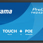 iiyama TW2424AS-B3P Signage Display Interactive flat panel 60.5 cm (23.8") Wi-Fi 450 cd/m² Full HD Black Touchscreen Built-in processor Android 24/7