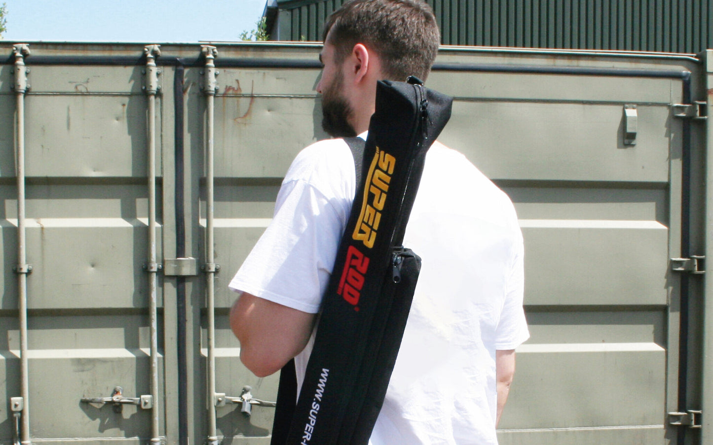 Super Rod Carry Case with Red & Yellow logo