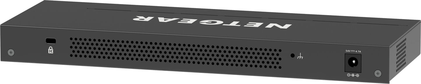 NETGEAR GS316EPP Managed Gigabit Ethernet (10/100/1000) Power over Ethernet (PoE) Black