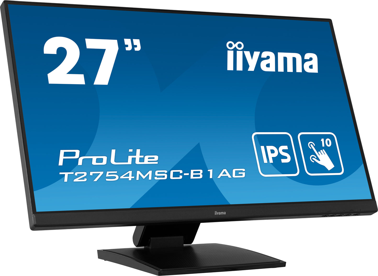 27" InCell PCAP 10P Touch, Anti Glare 25% Haze, 1920x1080, IPS-panel, Slim Bezel, Speakers, VGA, HDM