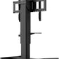 iiyama Single column electric floor lift on wheels with easy mount brackets and laptop shelf