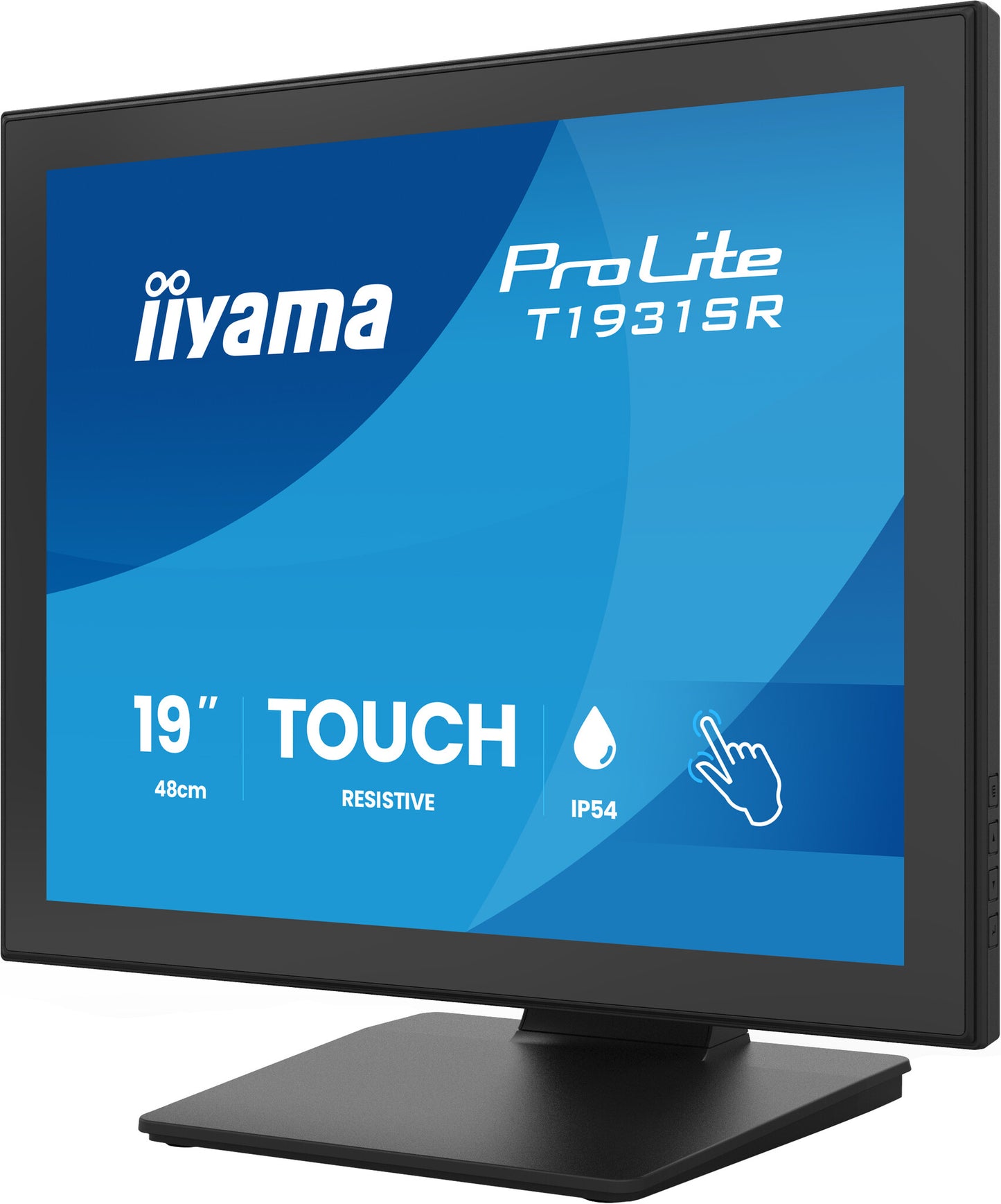 iiyama ProLite T1931SR-B2S computer monitor 48.3 cm (19") 1280 x 1024 pixels SXGA LCD Touchscreen Table Black