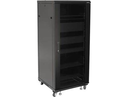 SANUS 55" Tall AV Rack 27U Component rack for home theater equipment