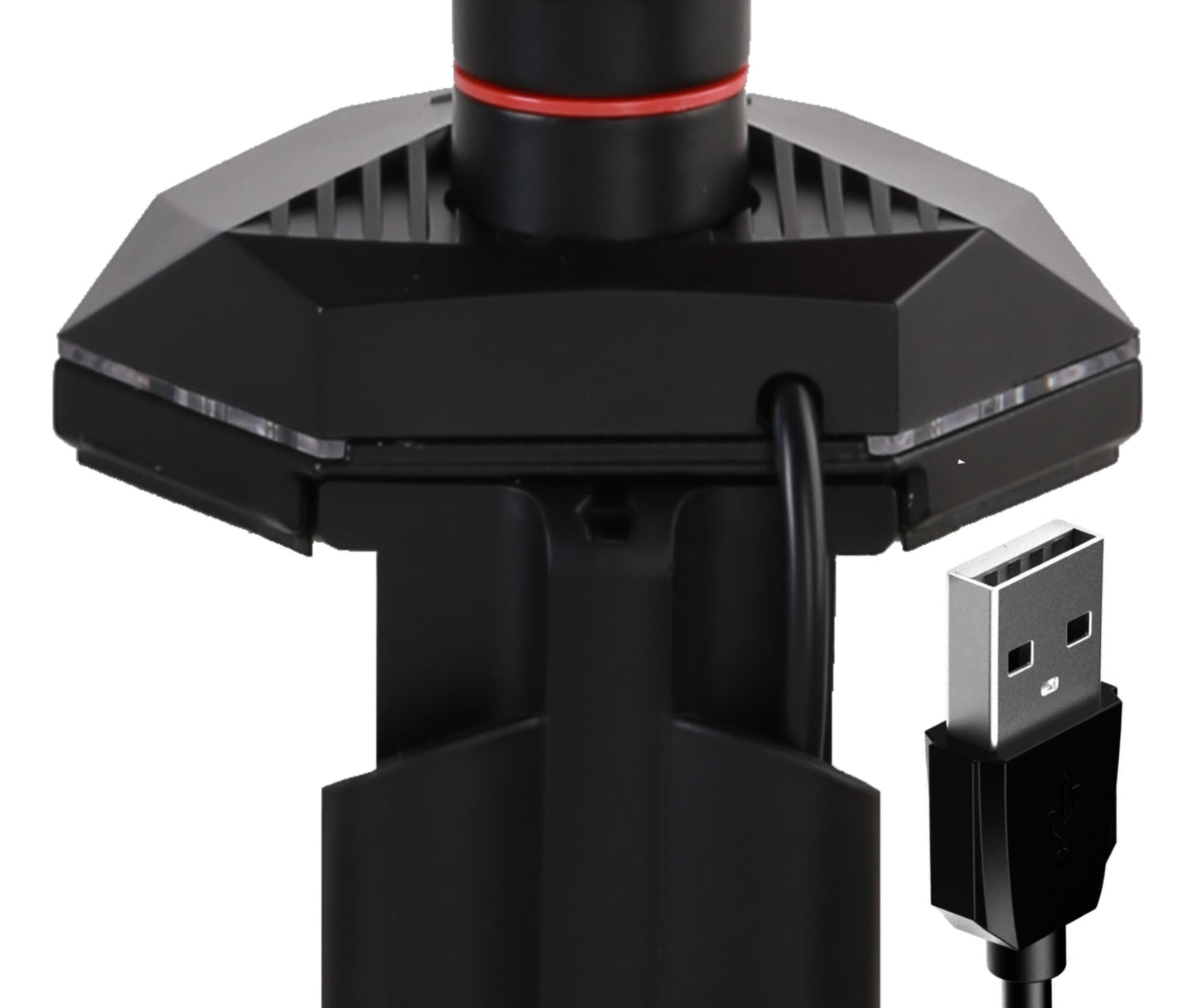 iiyama DSG3001C-R1 monitor mount / stand 76.2 cm (30") Desk Black, Red