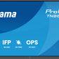 iiyama TN8605A-B1AG Signage Display Interactive flat panel 2.17 m (85.6") 500 cd/m² 4K Ultra HD Black Touchscreen