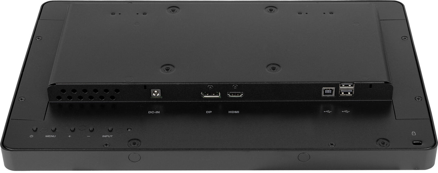 iiyama ProLite 15.6" PCAP 10 points multi-touch open frame monitor with edge-to-edge glass and IPS panel technology