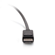 C2G 10ft (3m) DisplayPortTM Cable with Latches 4K 60Hz UHD M/M - Black