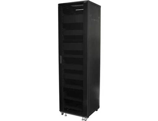 SANUS 85" Tall AV Rack 44U Component rack for home theater equipment