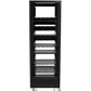 SANUS 70.5" Tall AV Rack 36U Component rack for home theater equipment