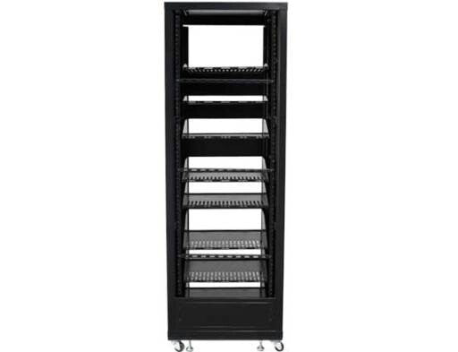 SANUS 70.5" Tall AV Rack 36U Component rack for home theater equipment