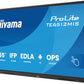 iiyama TE6512MIS-B4AG Signage Display Interactive flat panel 165.1 cm (65") LCD Wi-Fi 400 cd/m² 4K Ultra HD Black Touchscreen Built-in processor Android 24/7