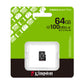 Kingston 64GB micSDXC Canvas Select Plus Gen3 100R A1 Single Pack w/o ADP