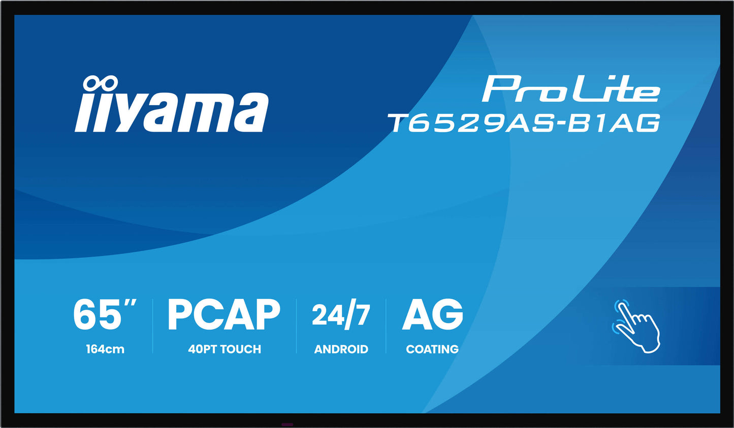 iiyama 65" All-in-One PCAP Interactive Display for Smart Collaboration Spaces