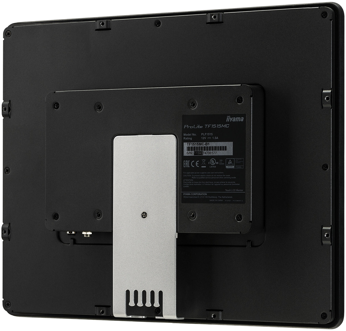 iiyama TF1515MC-B2 Signage Display 38.1 cm (15") LED 350 cd/m² XGA Black Touchscreen