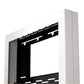Chief ImpactTM On-Wall Kiosk - Portrait 55 Inch Black
