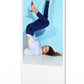 L55HD9W 55" Android Freestanding Digital Poster, White