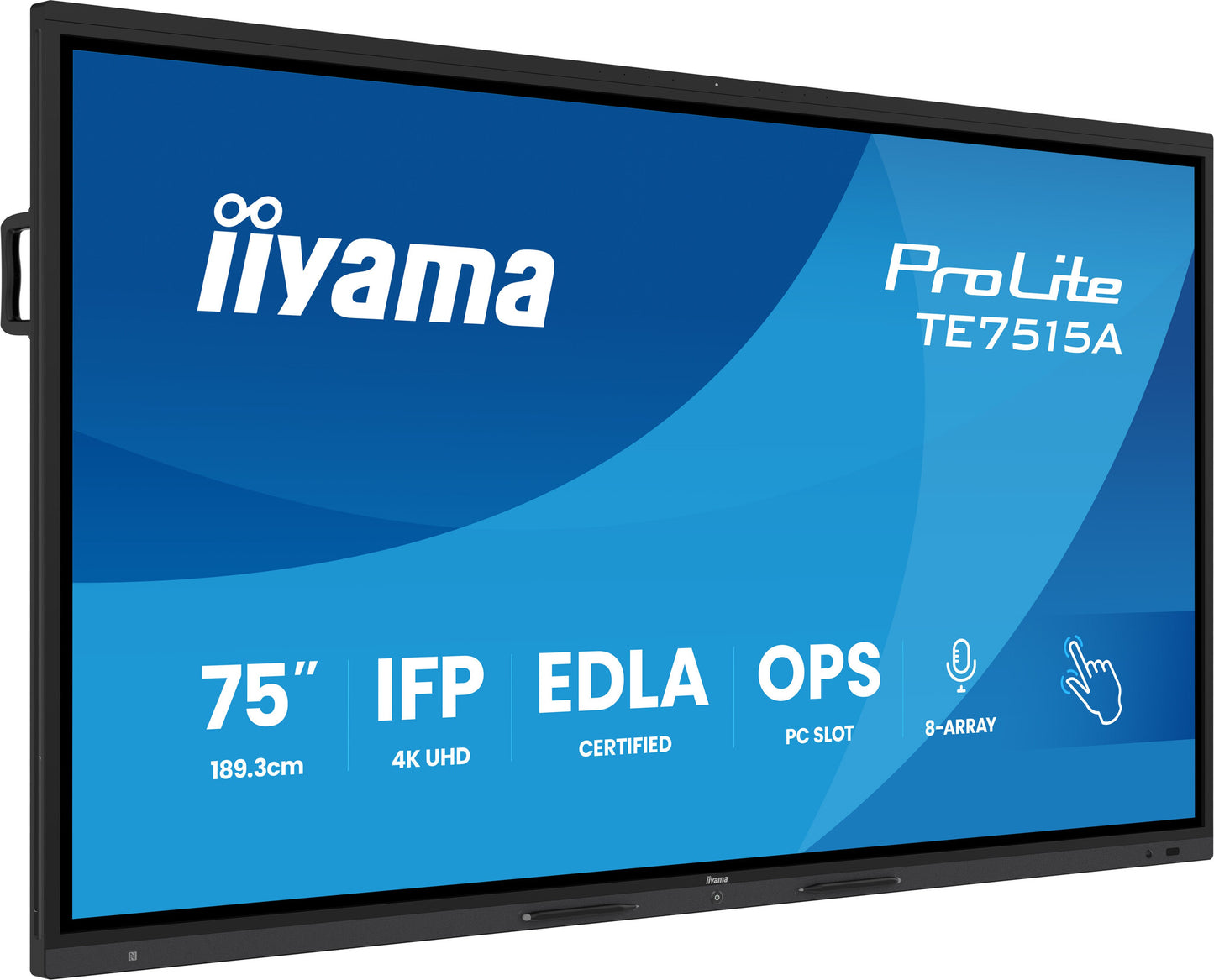 iiyama 75" 4K UHD Google EDLA Certified IFP Interactive Display – Where Design Meets Performance