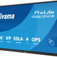 iiyama TE8612MIS-B4AG Signage Display Interactive flat panel 2.17 m (85.6") LCD Wi-Fi 400 cd/m² 4K Ultra HD Black Touchscreen Built-in processor Android 24/7