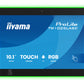 iiyama ProLite TW1025LASC-B3PNR computer monitor 25.6 cm (10.1") 1280 x 800 pixels WXGA LED Touchscreen Multi-user Black