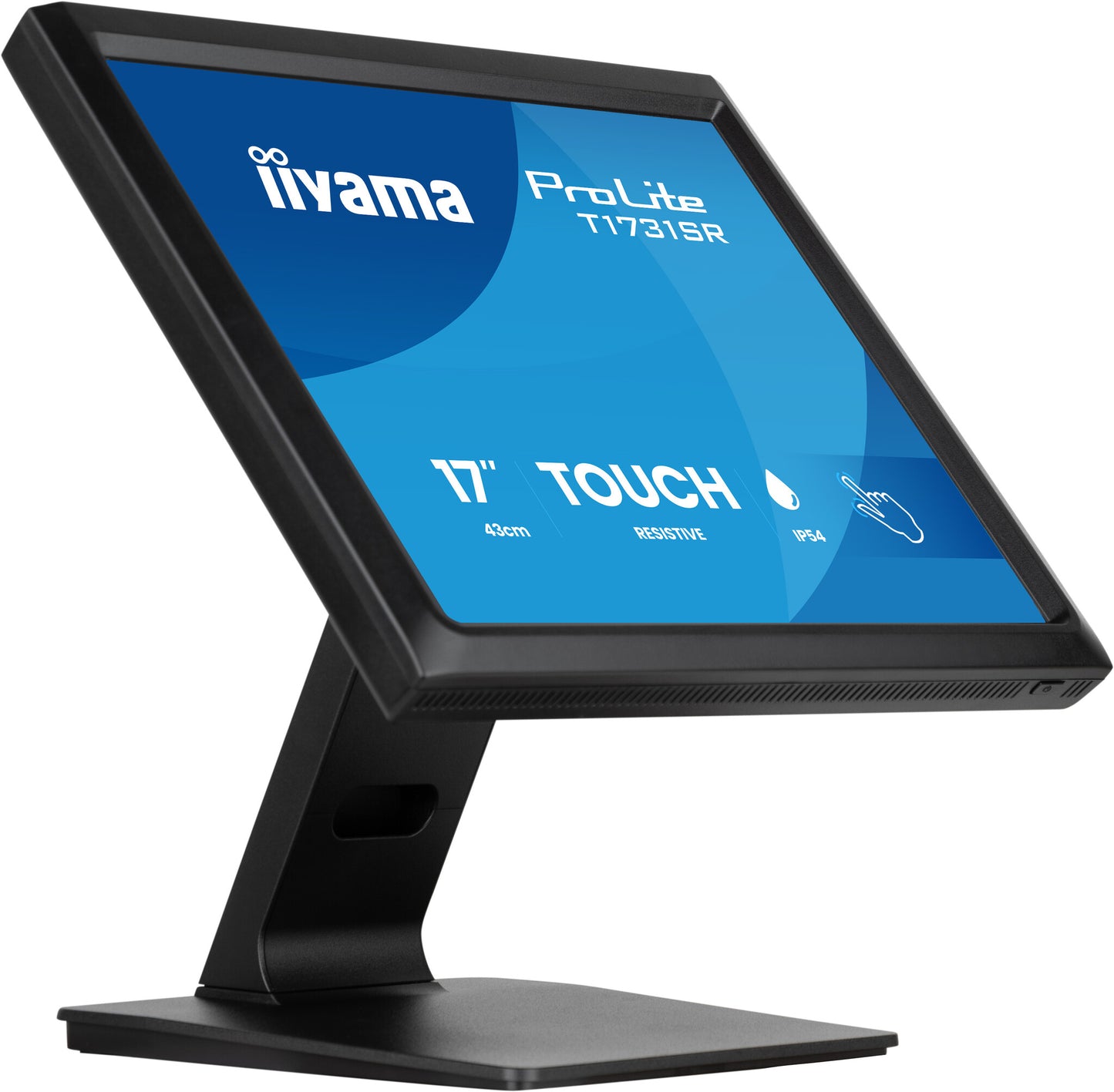 iiyama ProLite T1731SR-B2S computer monitor 43.2 cm (17") 1280 x 1024 pixels SXGA LCD Touchscreen Table Black