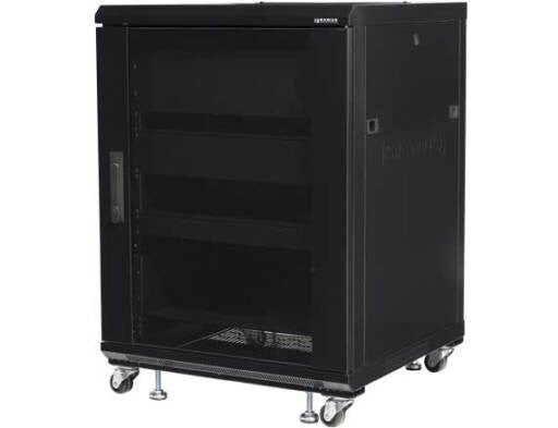 SANUS 34" Tall AV Rack 15U Component rack for home theater equipment