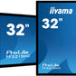iiyama ProLite Open Frame PCAP 30-point touch monitor with equipped with a foam seal finish for seamless integration
