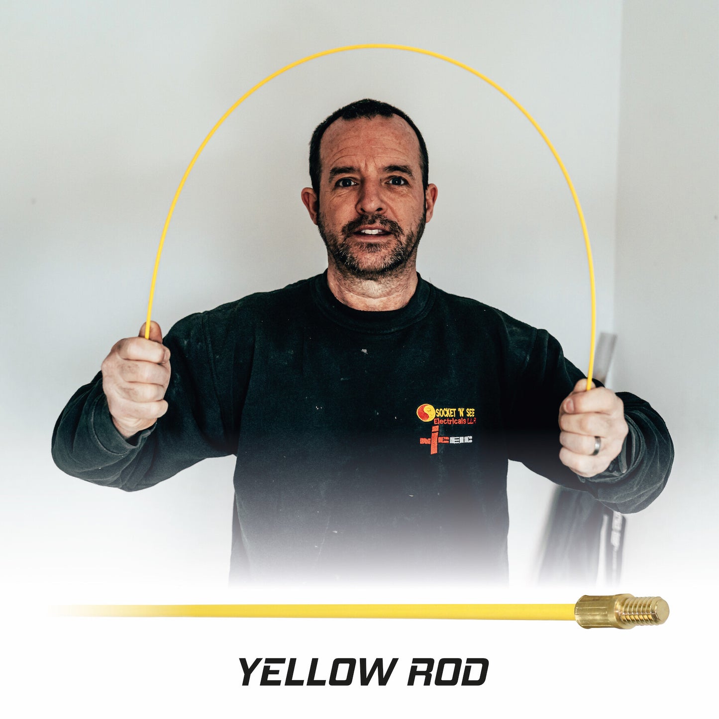 Super Rod - Replacement Rods (5 x 1m Yellow 4mm)