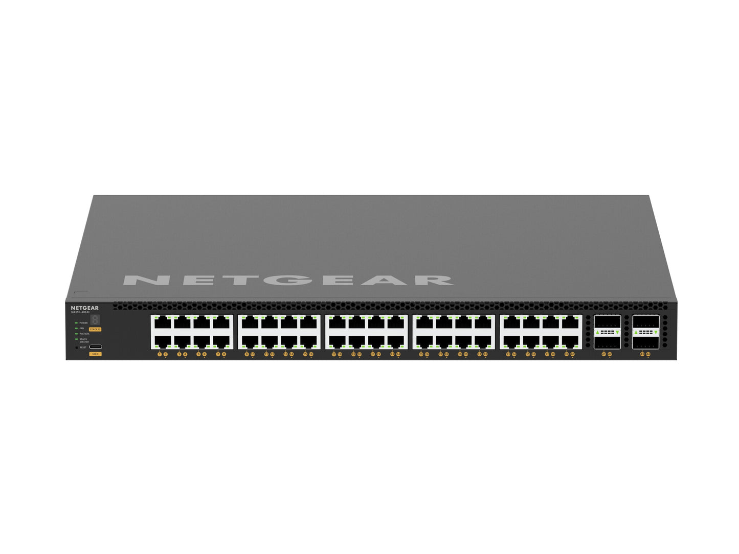 NETGEAR XSM4344C Managed L3 10G Ethernet (100/1000/10000) Power over Ethernet (PoE) 1U Black