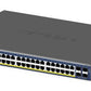 Netgear 52-Port PoE Gigabit/10G Stackable Smart Switch (GS752TXP)