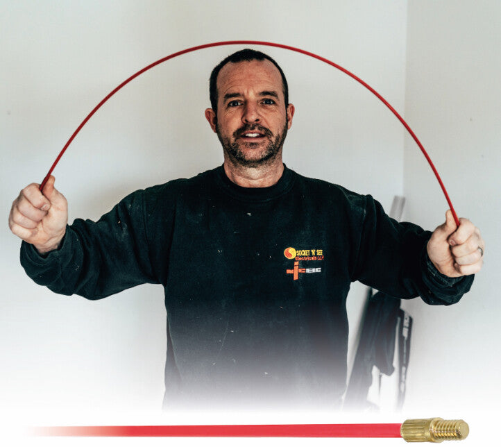 Super Rod - Replacement Rods (5 x 1m Red 5mm)