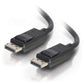 C2G 10ft (3m) DisplayPortTM Cable with Latches 4K 60Hz UHD M/M - Black